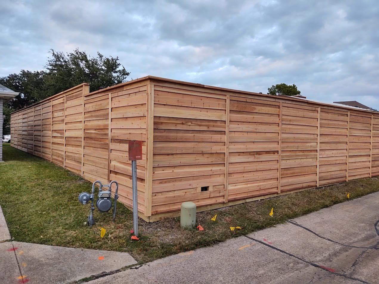 Texas Land Keepers outdoor project in the Dallas area